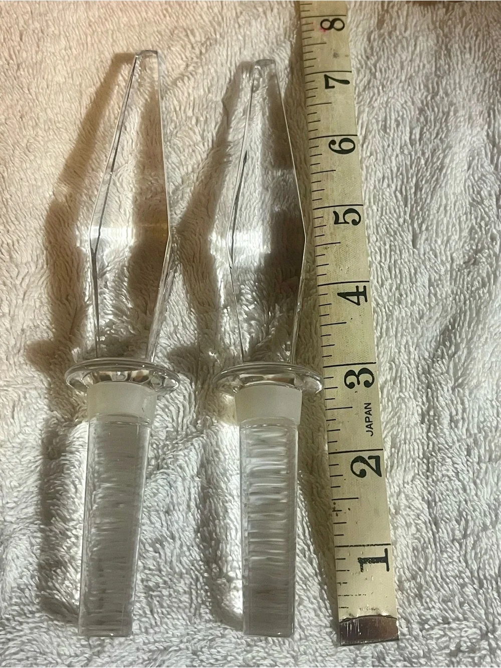 Villeroy & Boch Crystal Wine Bottle Stoppers - Set of 6, all in excellent cond